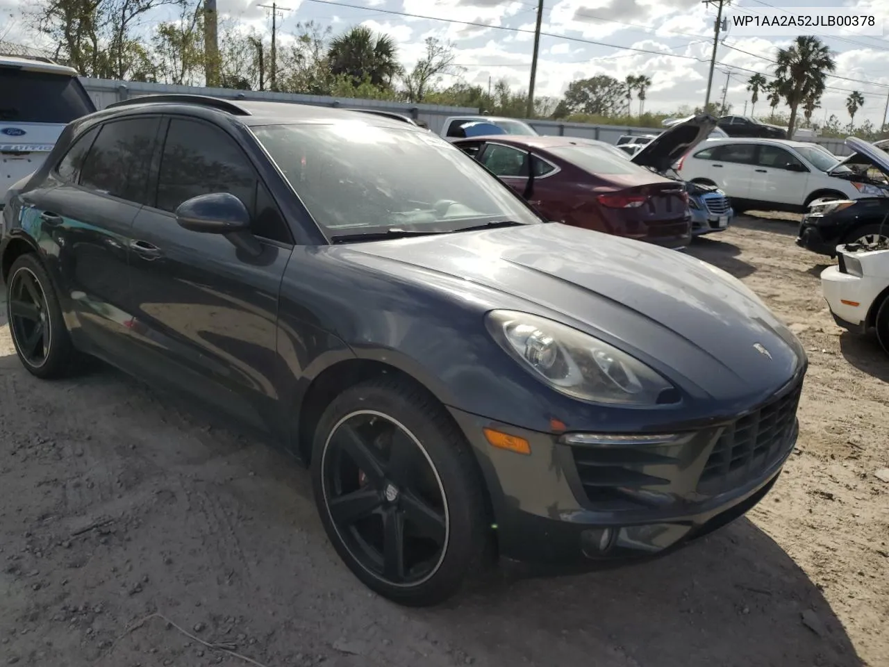 2018 Porsche Macan VIN: WP1AA2A52JLB00378 Lot: 78438534