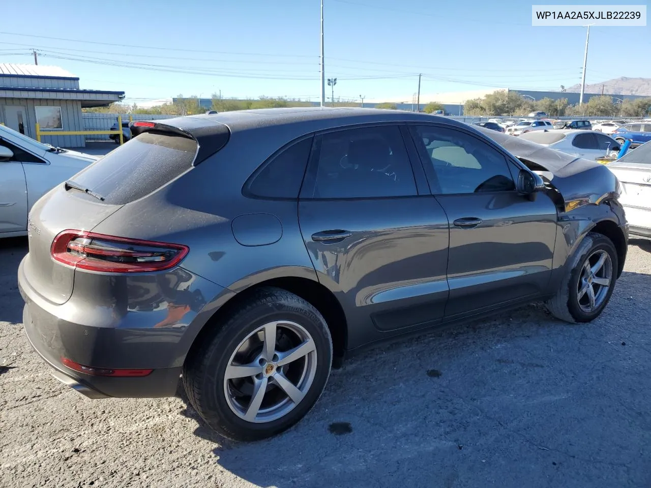 2018 Porsche Macan VIN: WP1AA2A5XJLB22239 Lot: 80136964