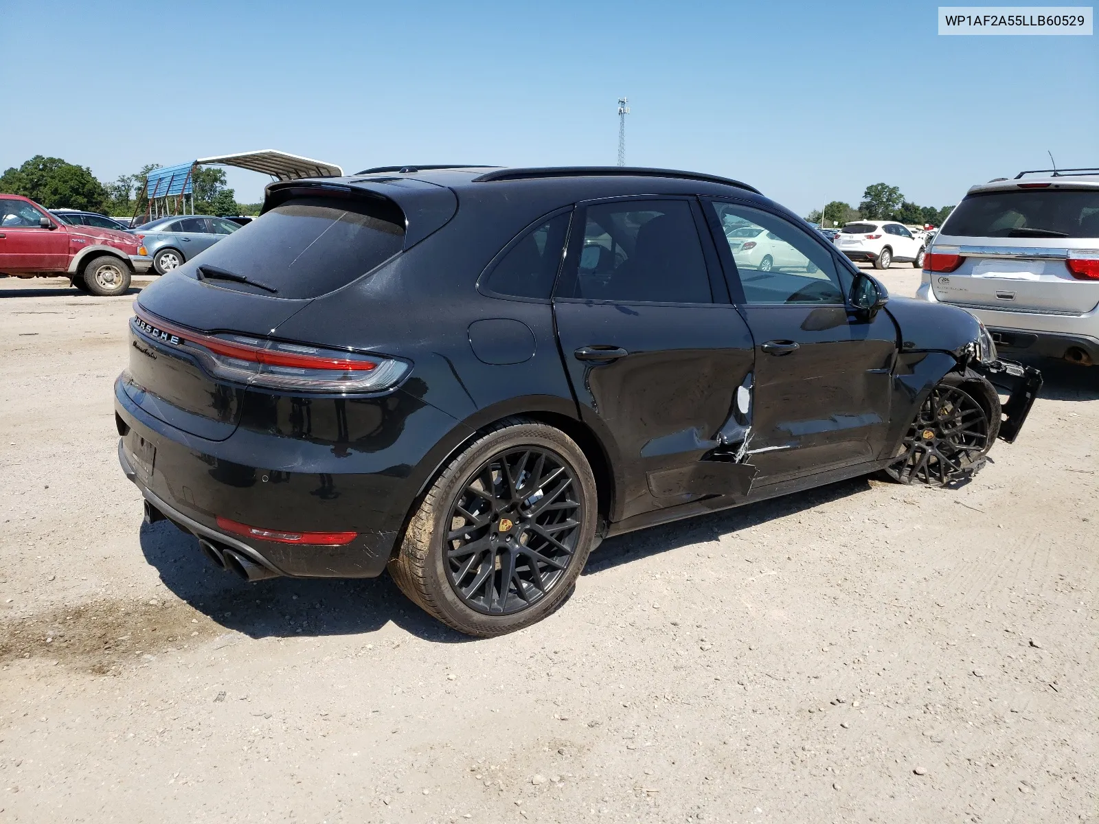 2019 Porsche Macan Turbo VIN: WP1AF2A55LLB60529 Lot: 66558424