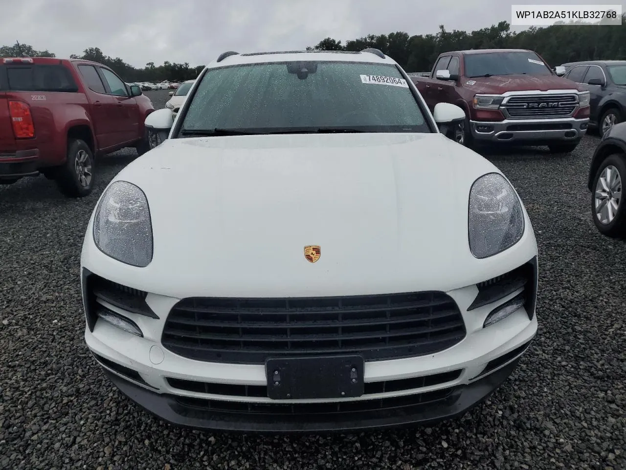 2019 Porsche Macan S VIN: WP1AB2A51KLB32768 Lot: 74892064