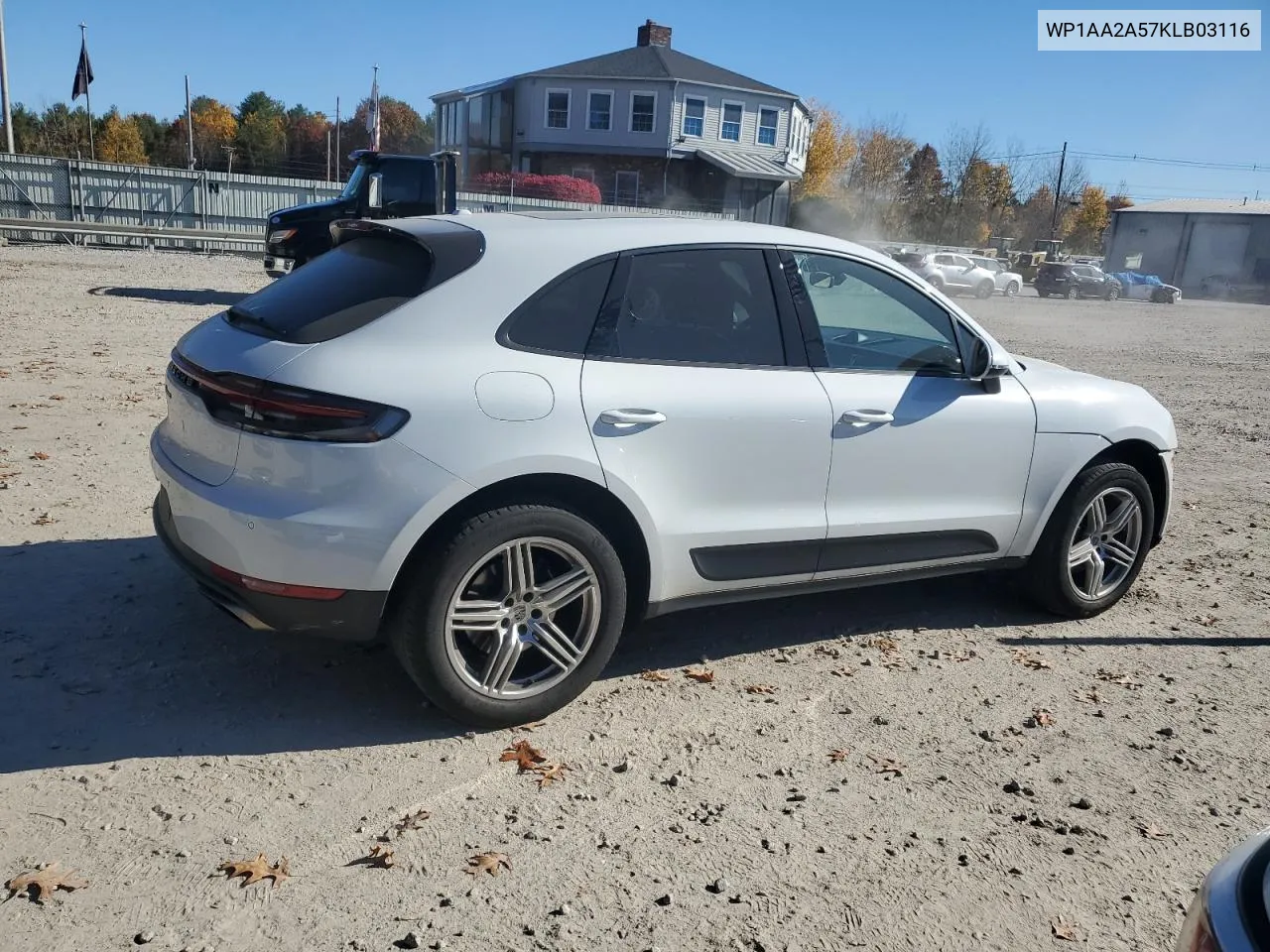 2019 Porsche Macan VIN: WP1AA2A57KLB03116 Lot: 77361944