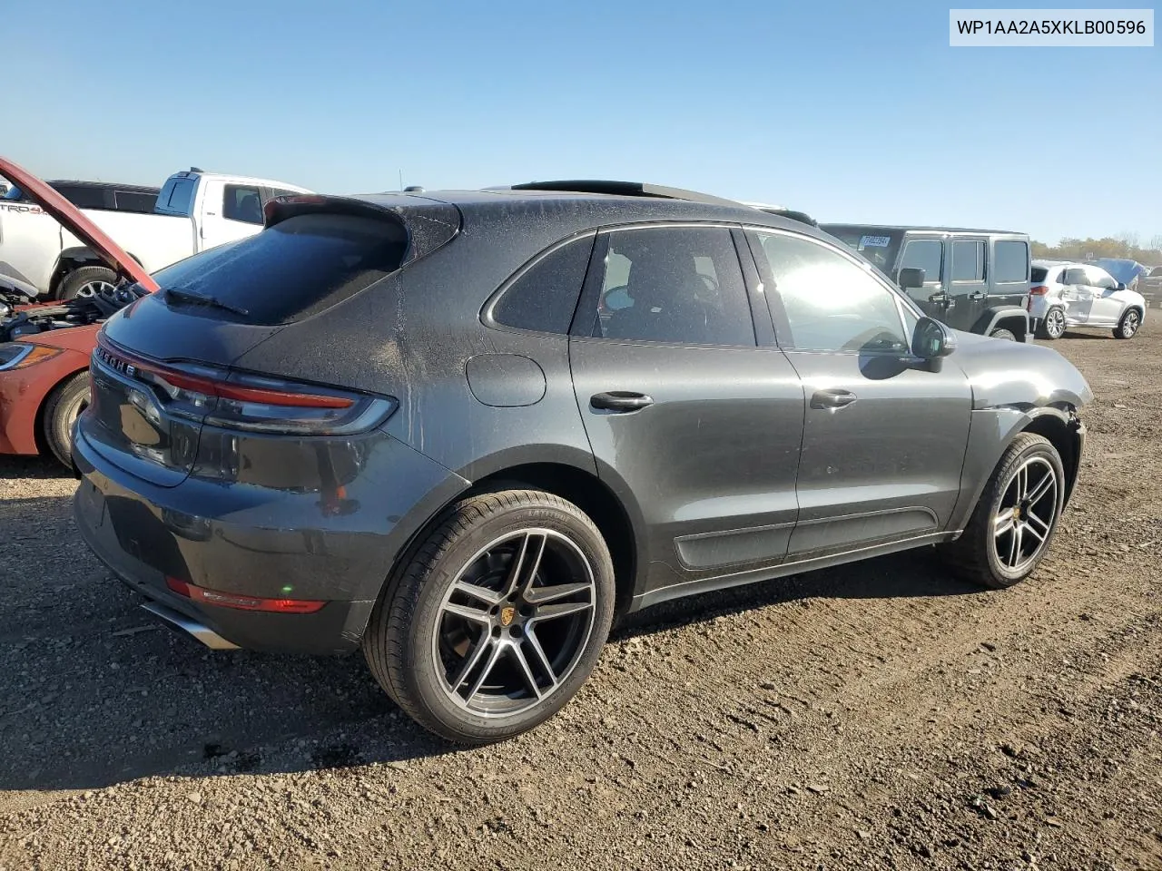 2019 Porsche Macan VIN: WP1AA2A5XKLB00596 Lot: 77526194