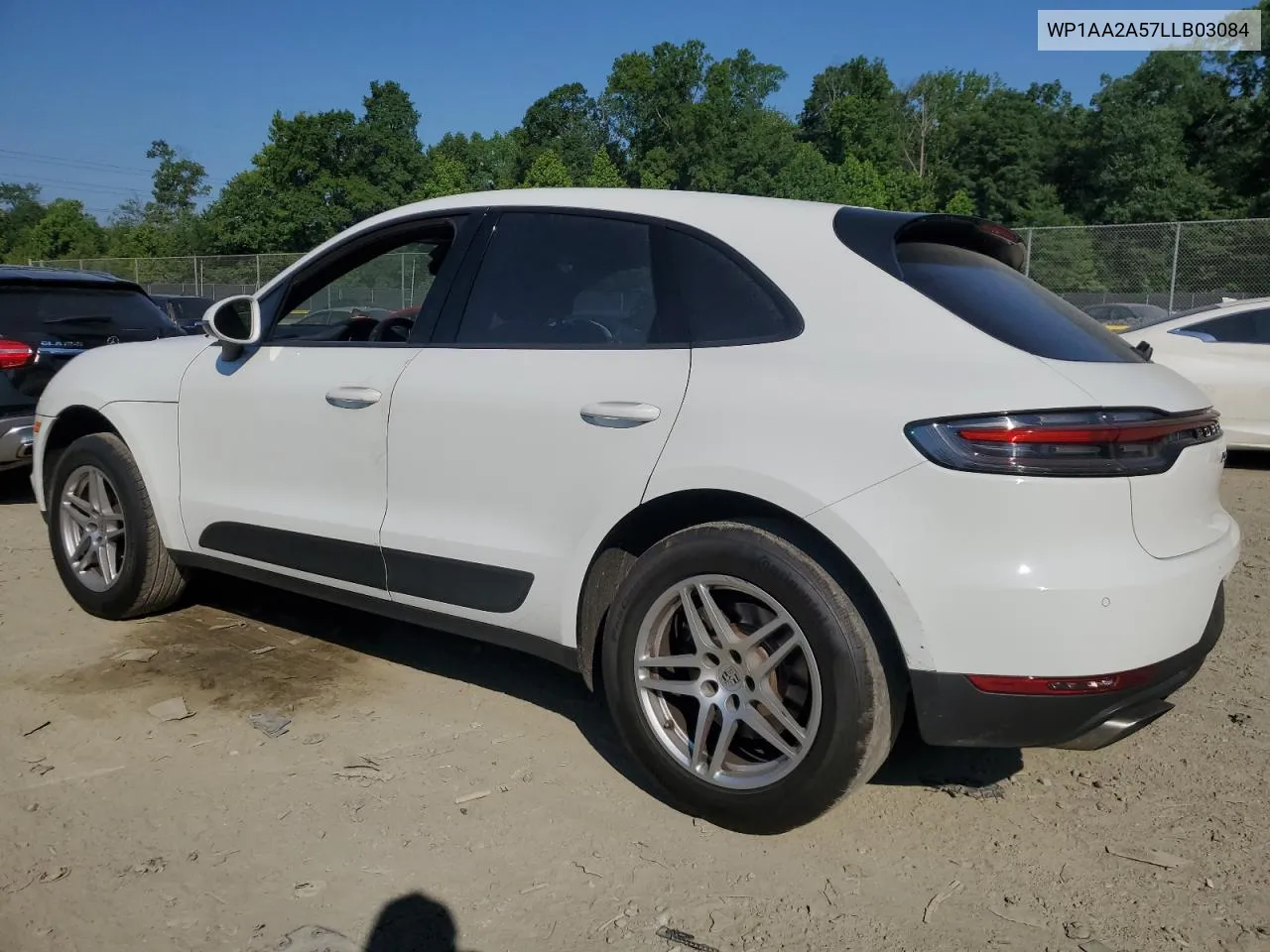 2020 Porsche Macan VIN: WP1AA2A57LLB03084 Lot: 58656934