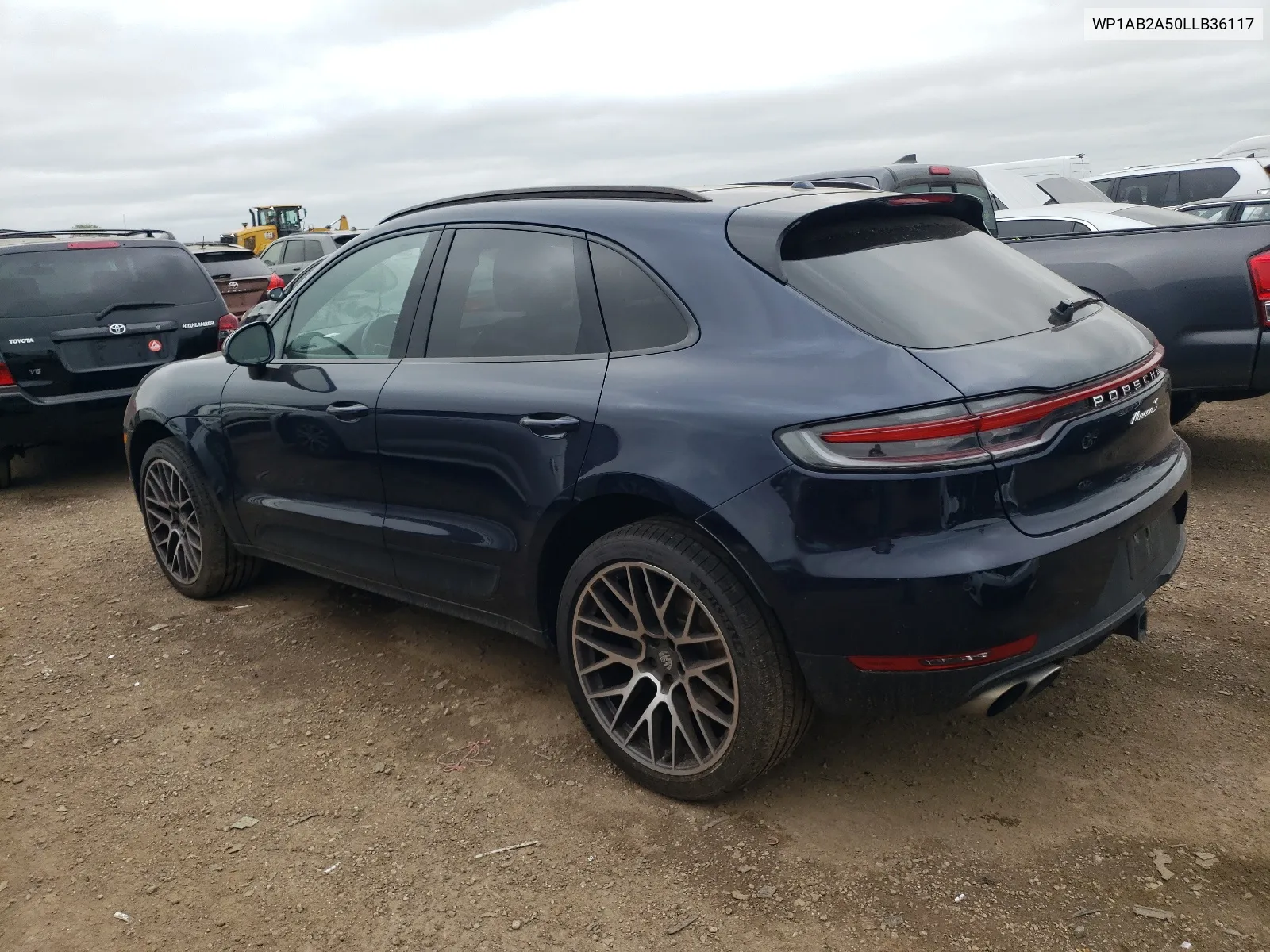 2020 Porsche Macan S VIN: WP1AB2A50LLB36117 Lot: 66188664