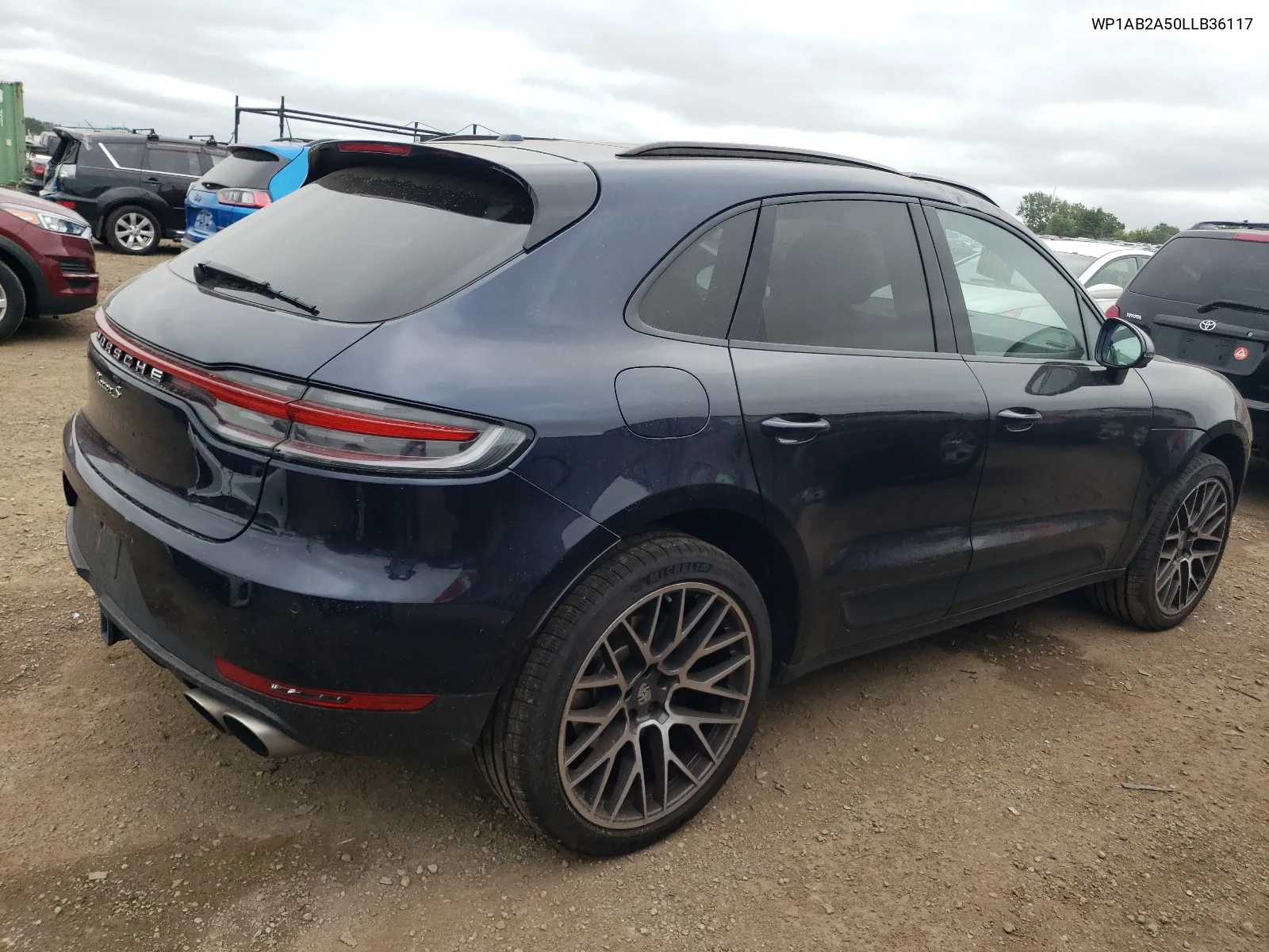 2020 Porsche Macan S VIN: WP1AB2A50LLB36117 Lot: 66188664