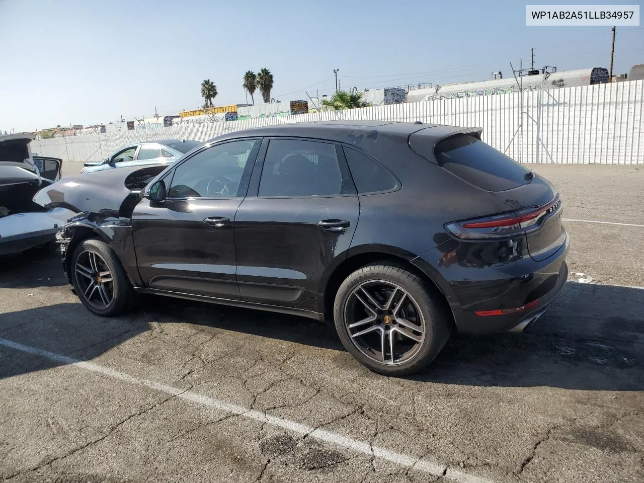 2020 Porsche Macan S VIN: WP1AB2A51LLB34957 Lot: 69592604