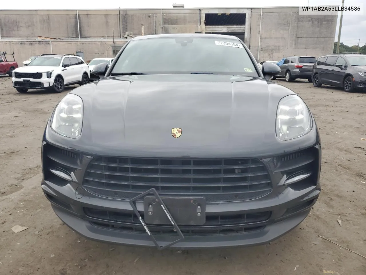 2020 Porsche Macan S VIN: WP1AB2A53LLB34586 Lot: 72304564