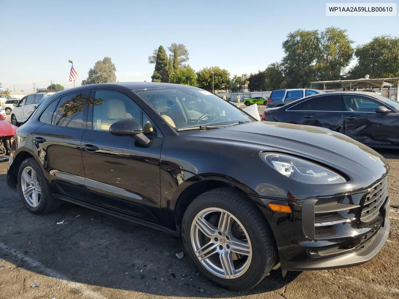 2020 Porsche Macan VIN: WP1AA2A59LLB00610 Lot: 73745274