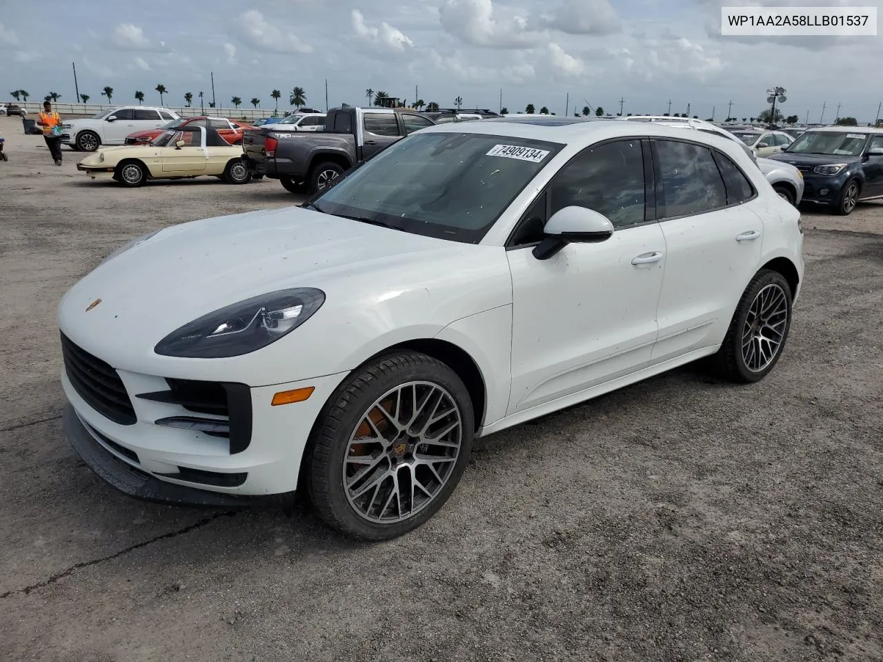 2020 Porsche Macan VIN: WP1AA2A58LLB01537 Lot: 74909134