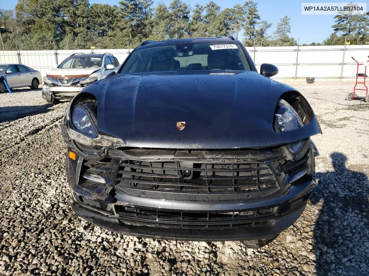 2020 Porsche Macan VIN: WP1AA2A57LLB07104 Lot: 75877374