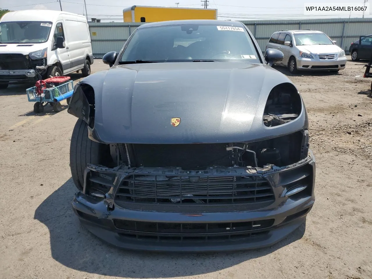 2021 Porsche Macan VIN: WP1AA2A54MLB16067 Lot: 59417654