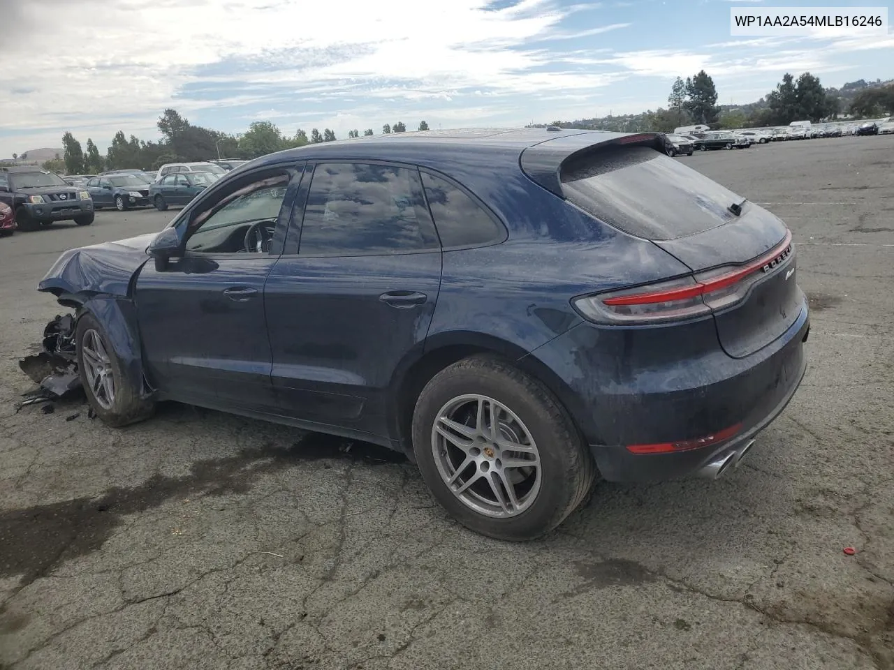 2021 Porsche Macan VIN: WP1AA2A54MLB16246 Lot: 60696374