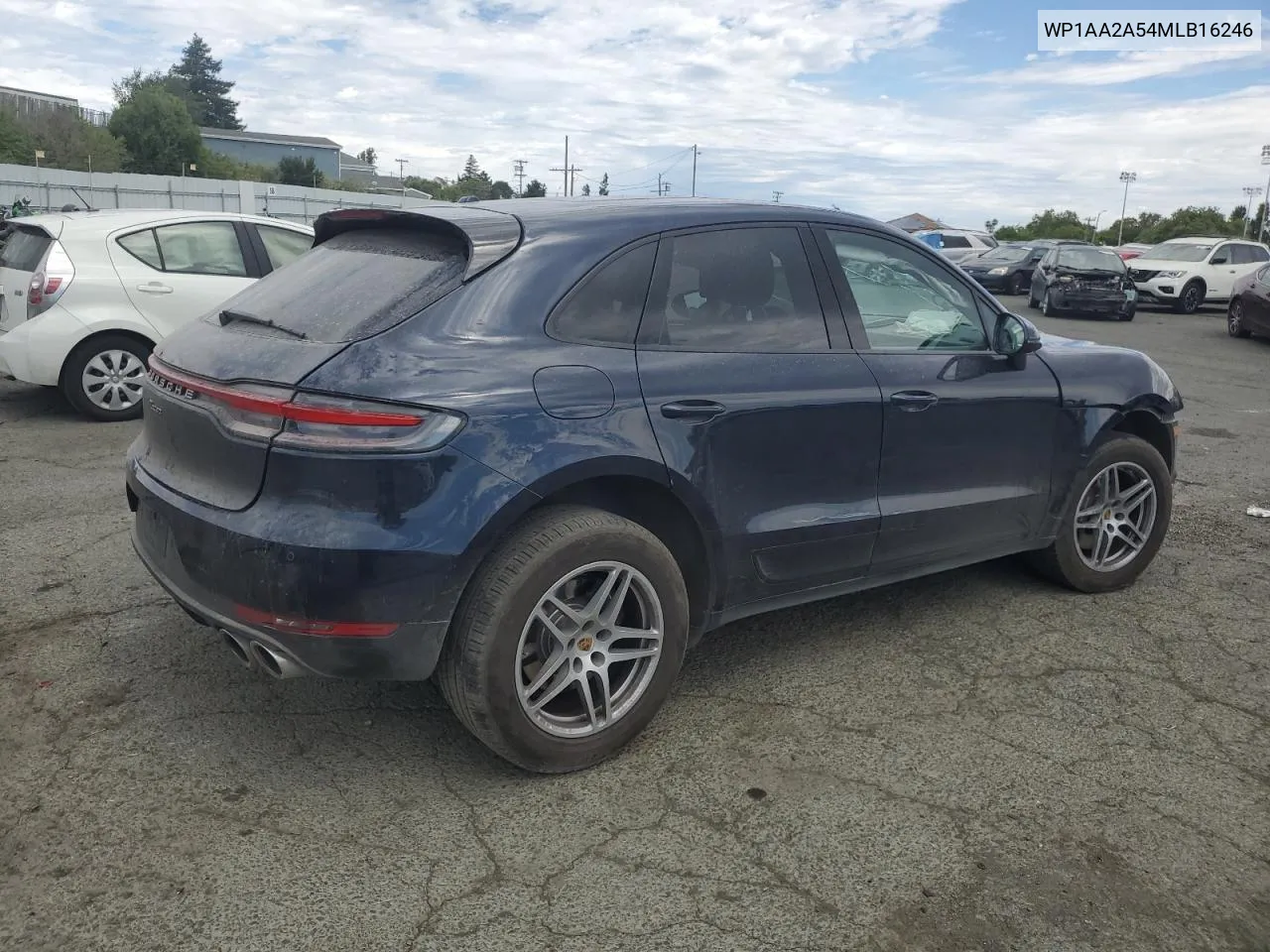 2021 Porsche Macan VIN: WP1AA2A54MLB16246 Lot: 60696374