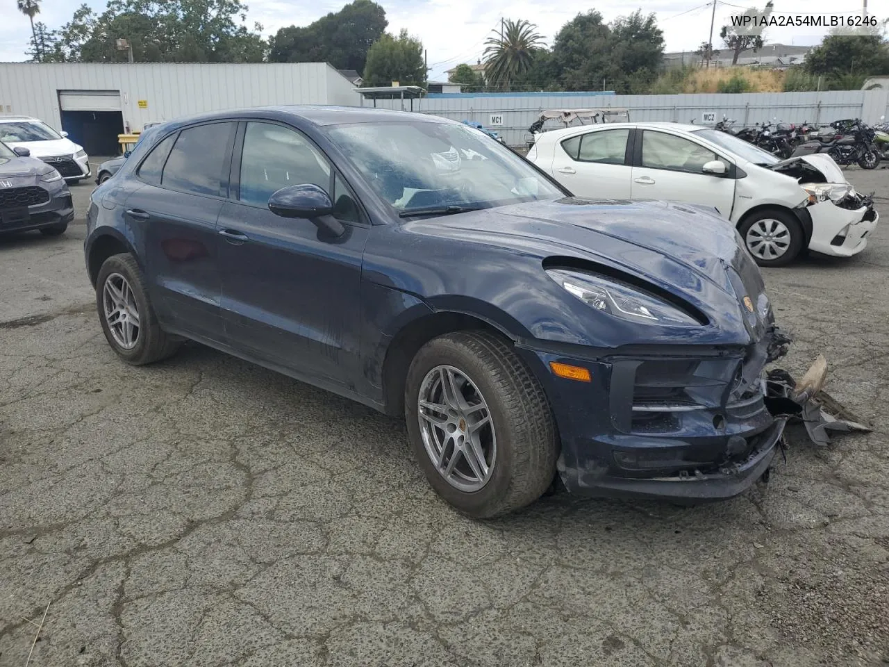 2021 Porsche Macan VIN: WP1AA2A54MLB16246 Lot: 60696374