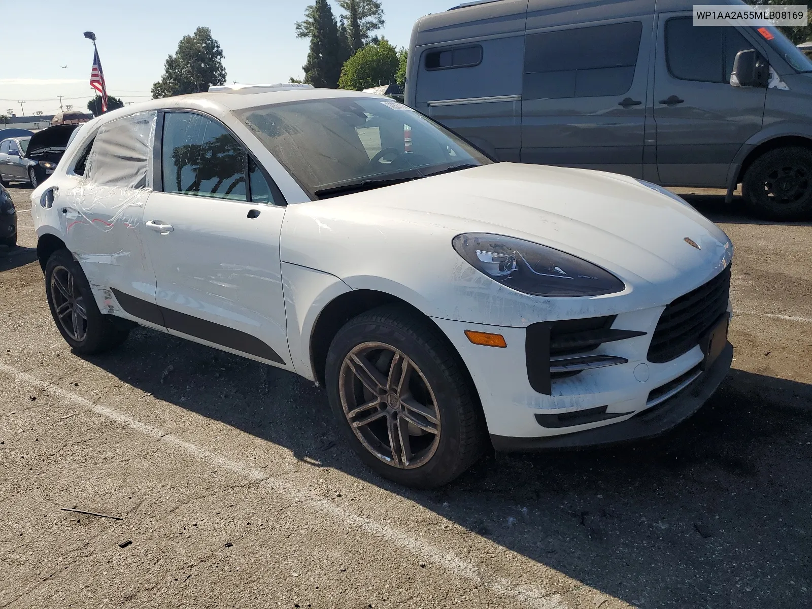 2021 Porsche Macan VIN: WP1AA2A55MLB08169 Lot: 63927114