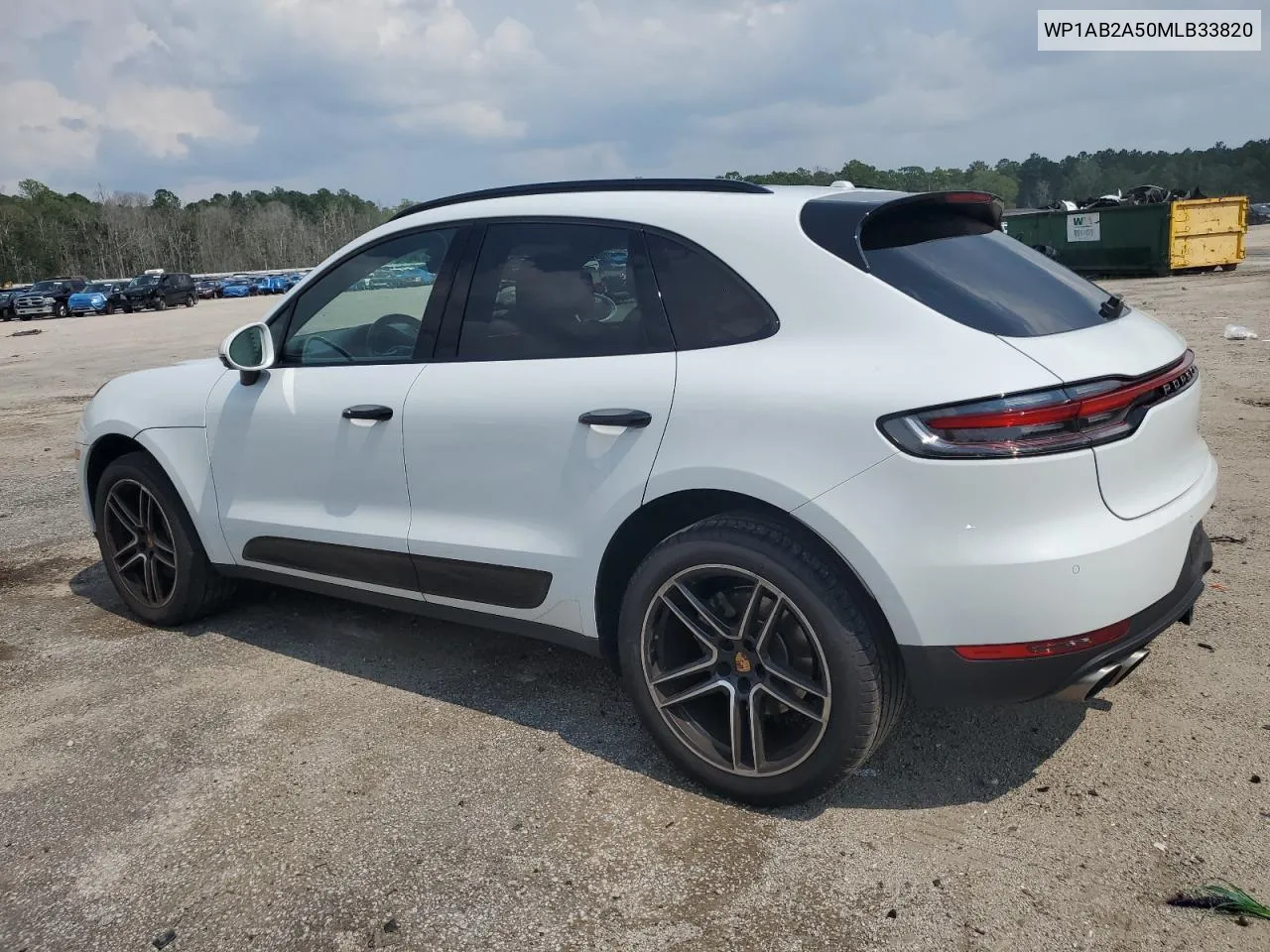 2021 Porsche Macan S VIN: WP1AB2A50MLB33820 Lot: 65717484