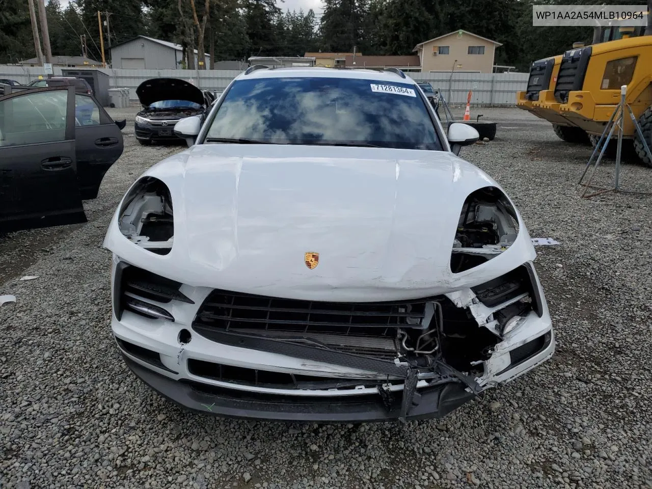 2021 Porsche Macan VIN: WP1AA2A54MLB10964 Lot: 71281364