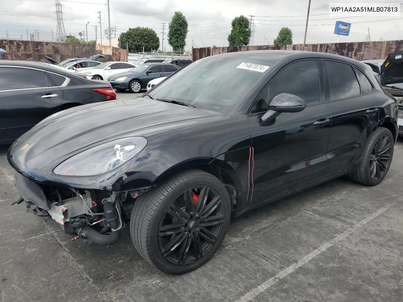 2021 Porsche Macan VIN: WP1AA2A51MLB07813 Lot: 71467074