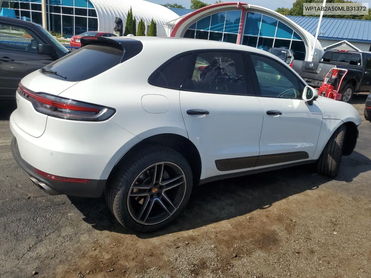 2021 Porsche Macan S VIN: WP1AB2A50MLB31372 Lot: 71577534