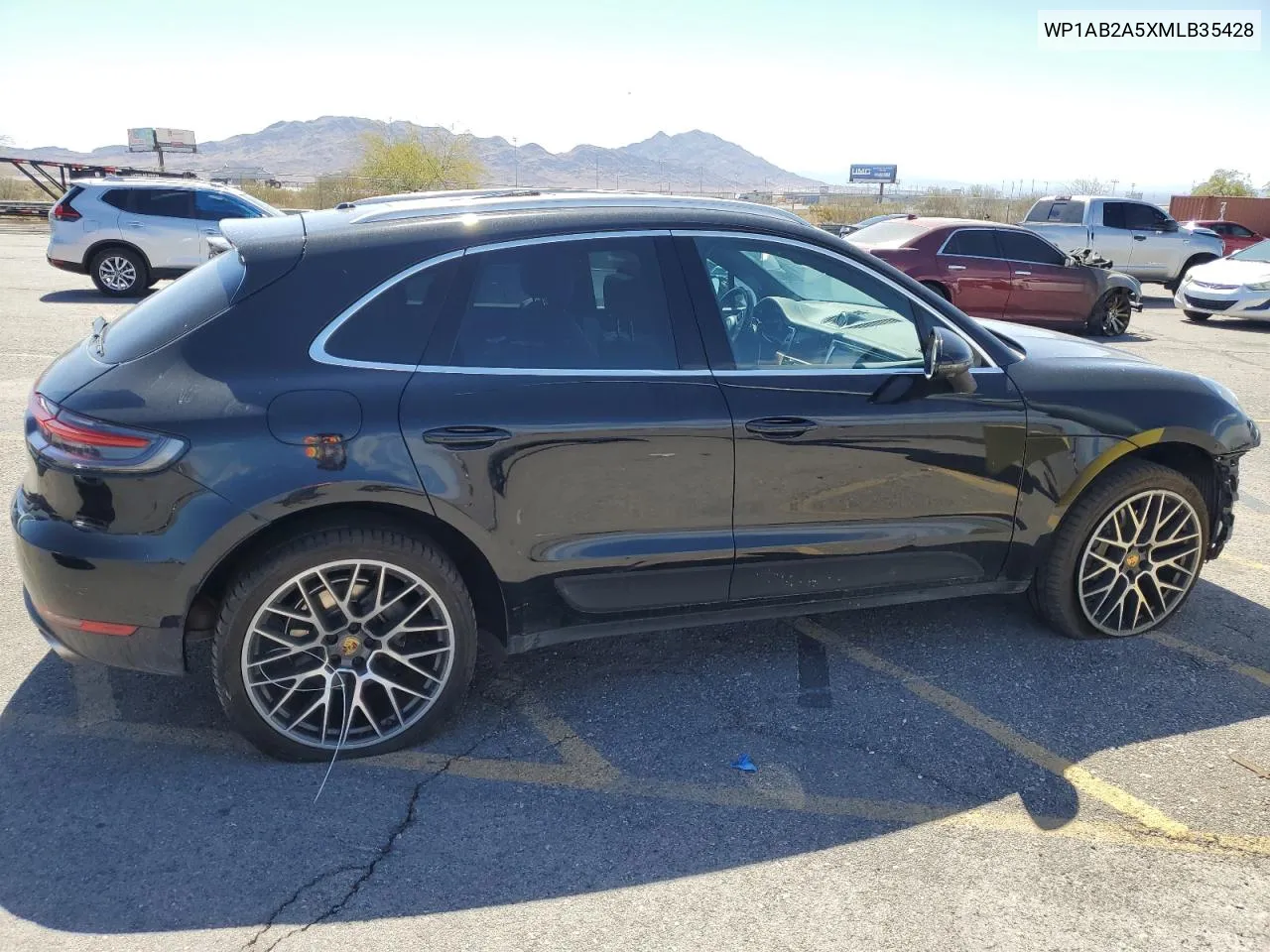 2021 Porsche Macan S VIN: WP1AB2A5XMLB35428 Lot: 71716214