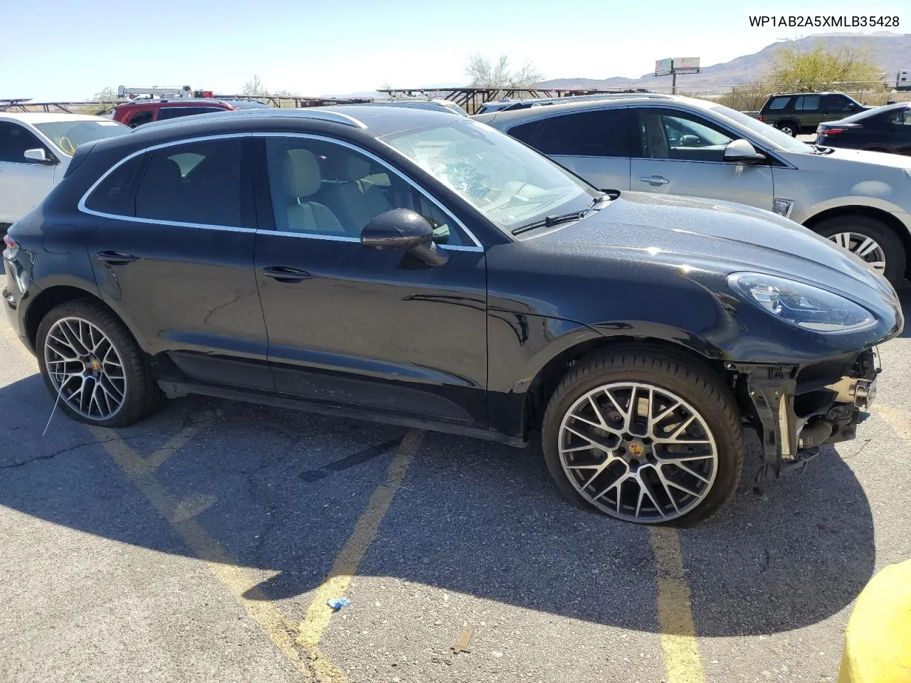 2021 Porsche Macan S VIN: WP1AB2A5XMLB35428 Lot: 71716214