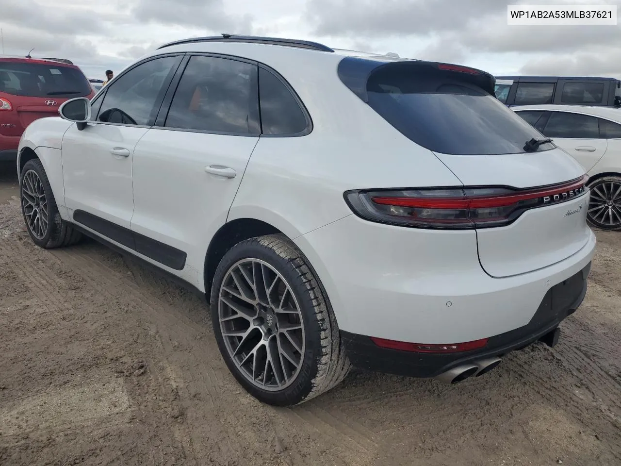 2021 Porsche Macan S VIN: WP1AB2A53MLB37621 Lot: 74667204