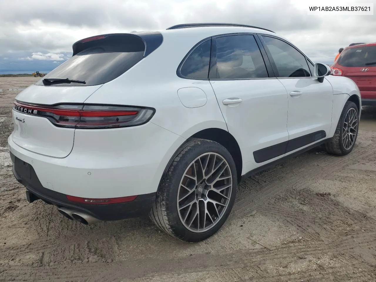 2021 Porsche Macan S VIN: WP1AB2A53MLB37621 Lot: 74667204