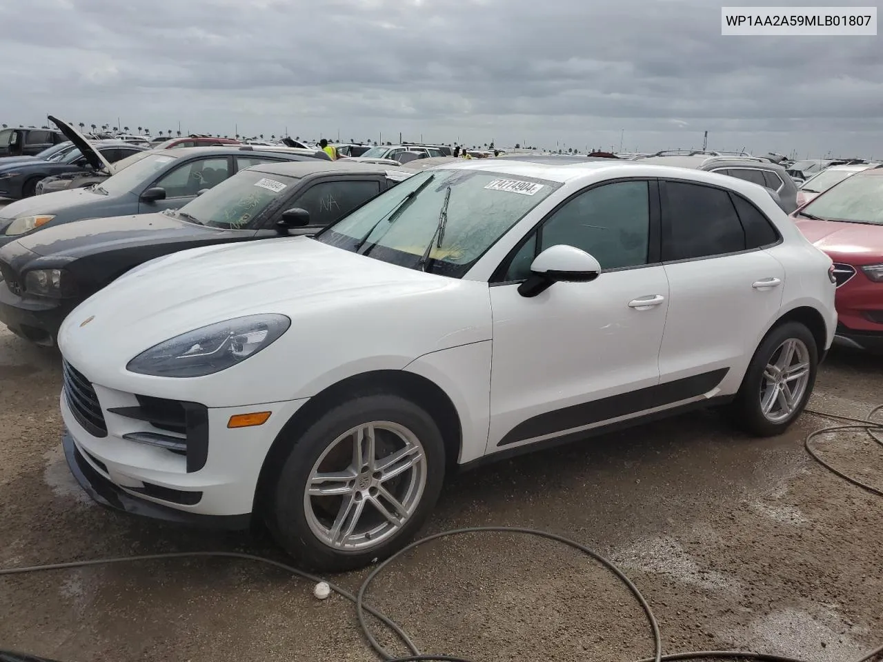 2021 Porsche Macan VIN: WP1AA2A59MLB01807 Lot: 74774904