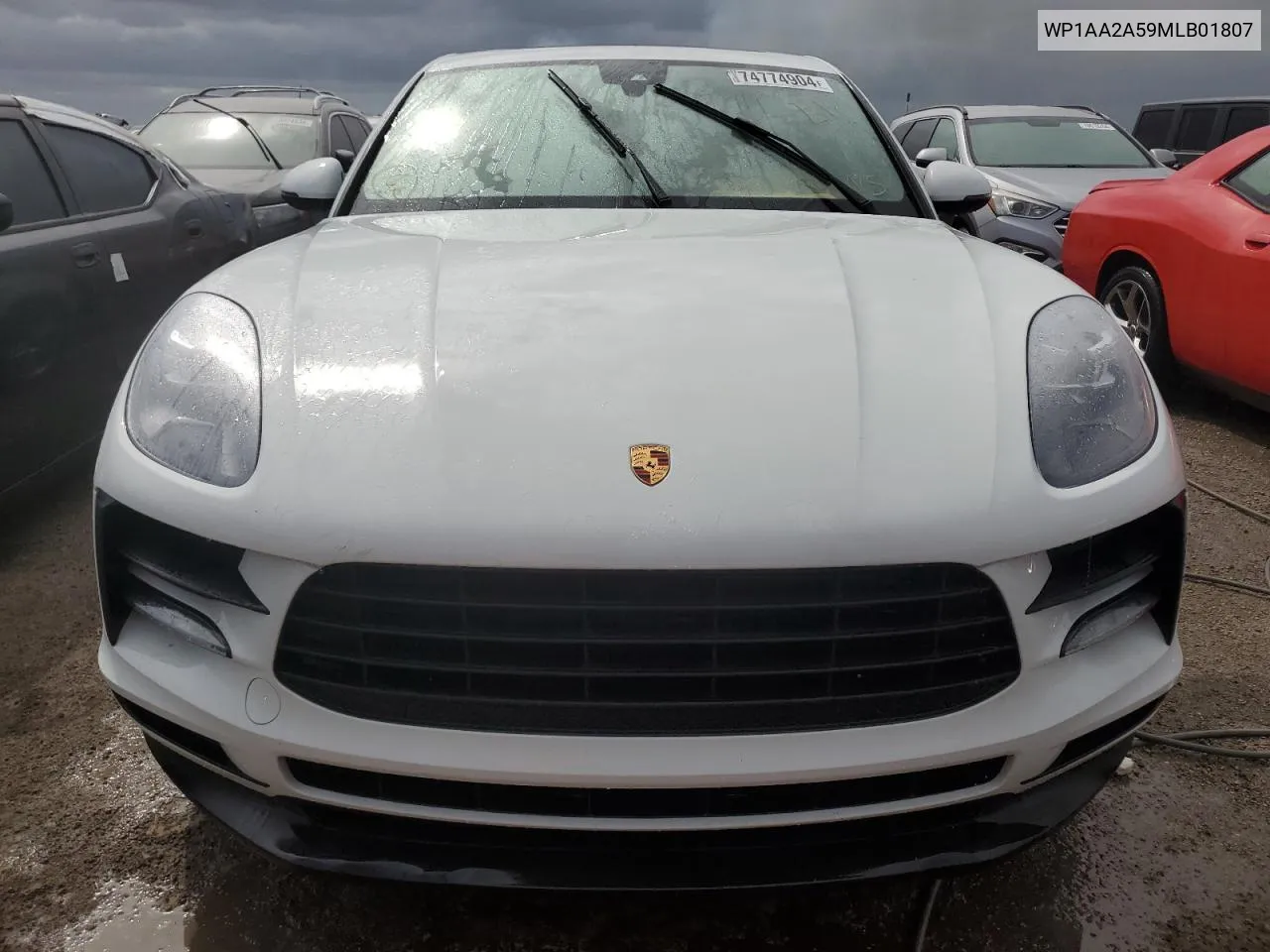 2021 Porsche Macan VIN: WP1AA2A59MLB01807 Lot: 74774904