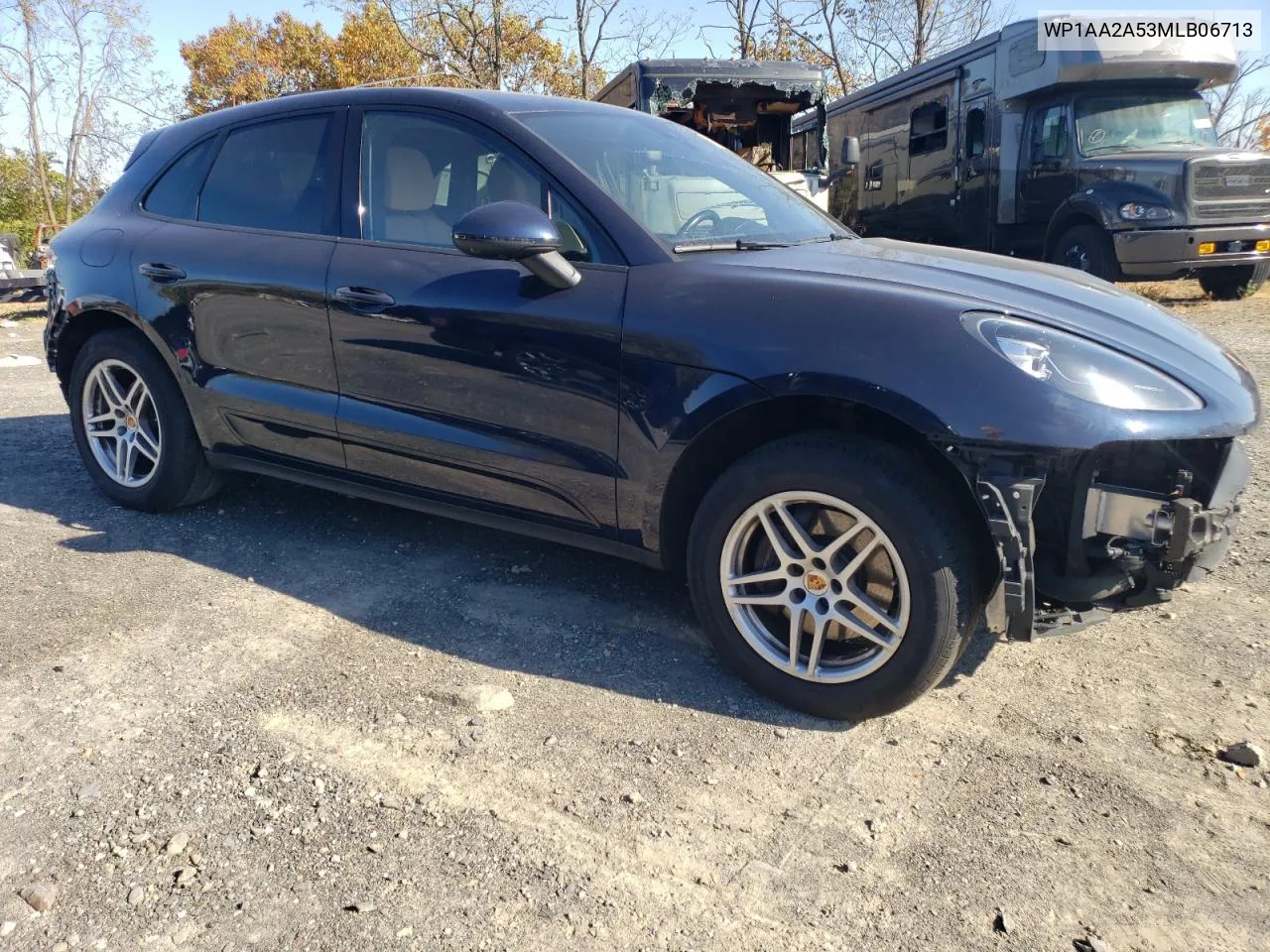 2021 Porsche Macan VIN: WP1AA2A53MLB06713 Lot: 77549054