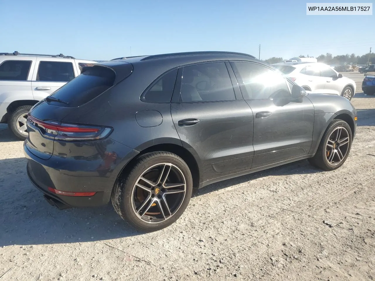 2021 Porsche Macan VIN: WP1AA2A56MLB17527 Lot: 77782284