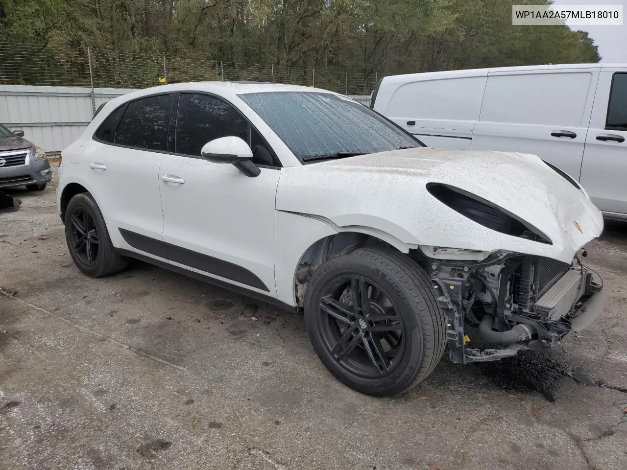 2021 Porsche Macan VIN: WP1AA2A57MLB18010 Lot: 79893994