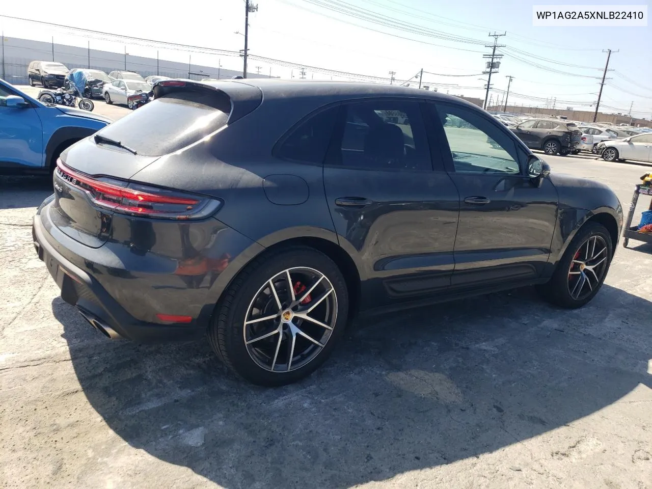 2022 Porsche Macan S VIN: WP1AG2A5XNLB22410 Lot: 71385604