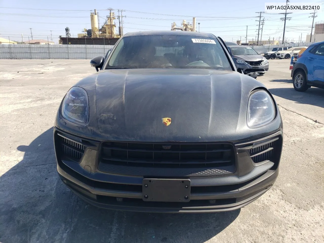 2022 Porsche Macan S VIN: WP1AG2A5XNLB22410 Lot: 71385604