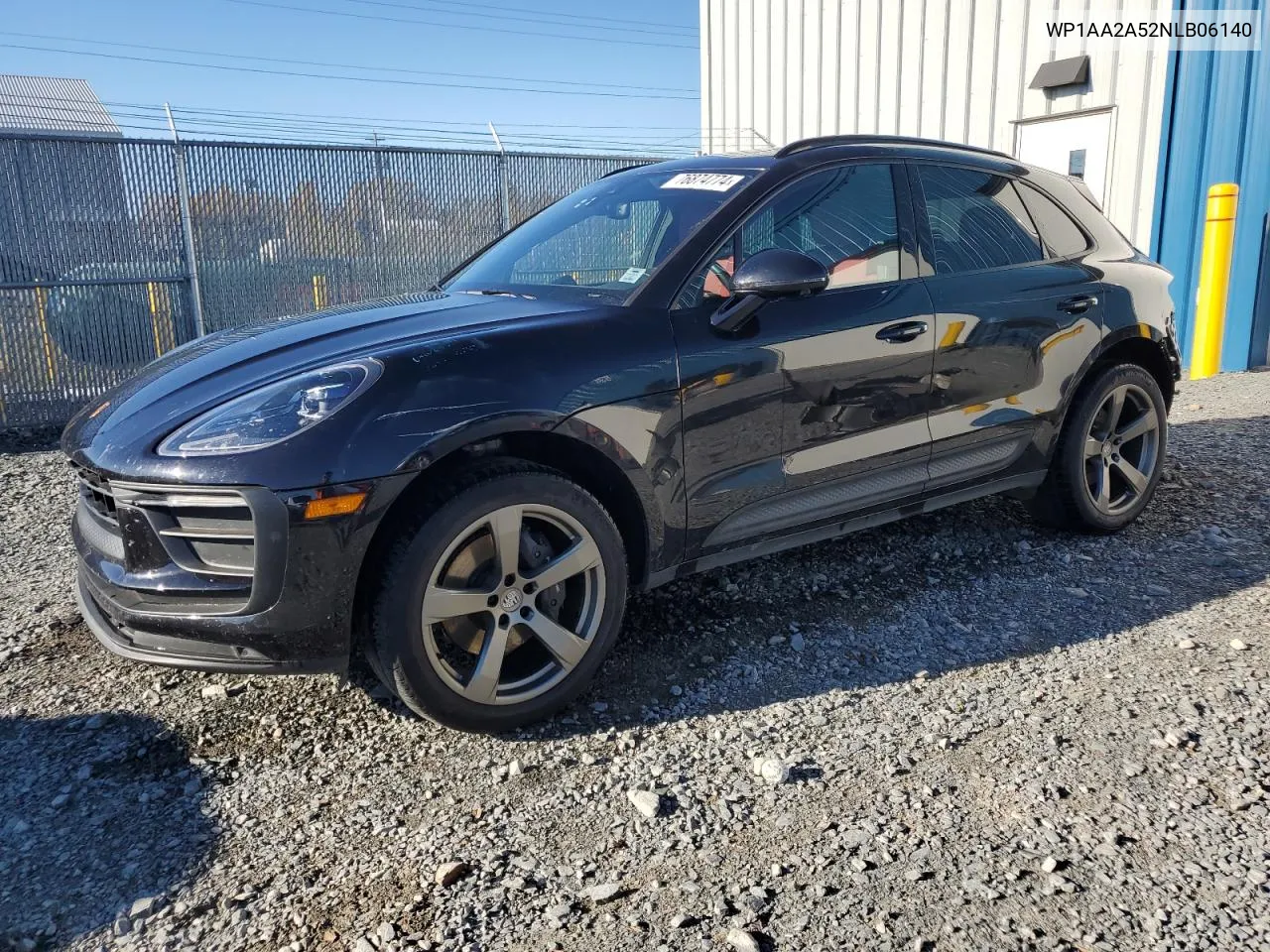 2022 Porsche Macan VIN: WP1AA2A52NLB06140 Lot: 76874774