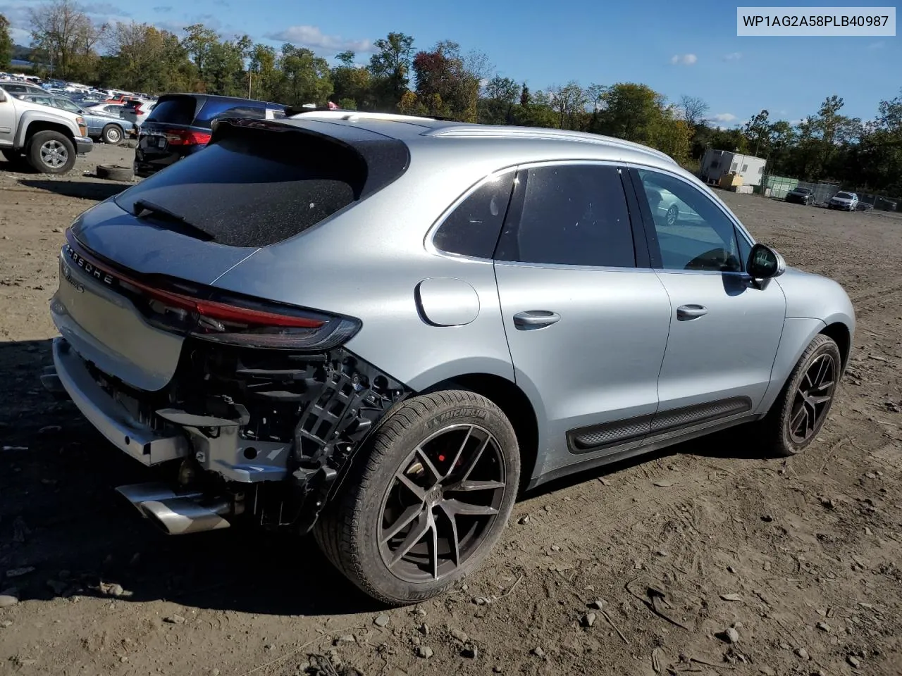 2023 Porsche Macan S VIN: WP1AG2A58PLB40987 Lot: 75461034