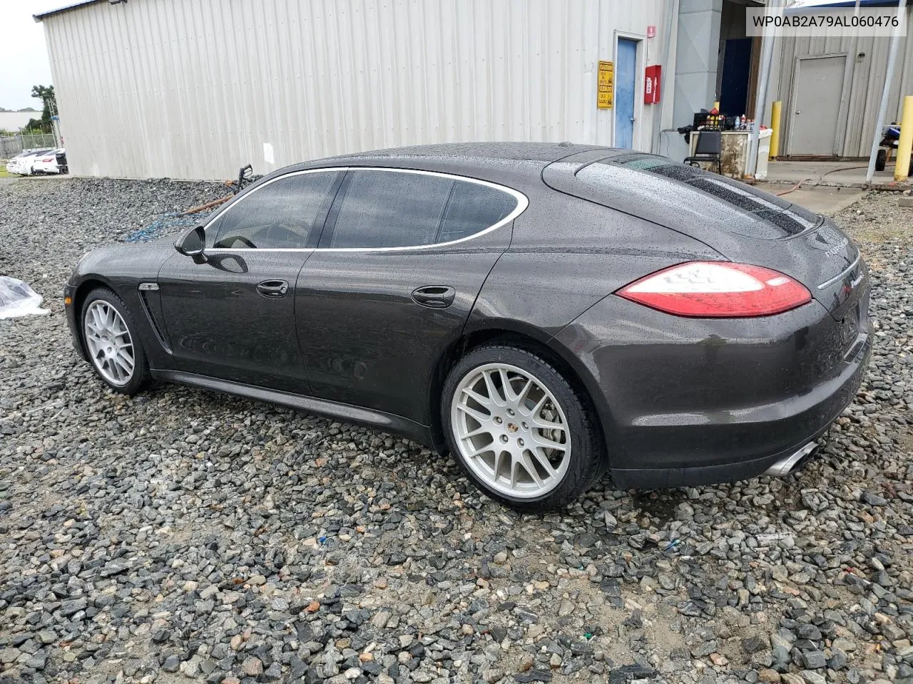 2010 Porsche Panamera S VIN: WP0AB2A79AL060476 Lot: 68674884