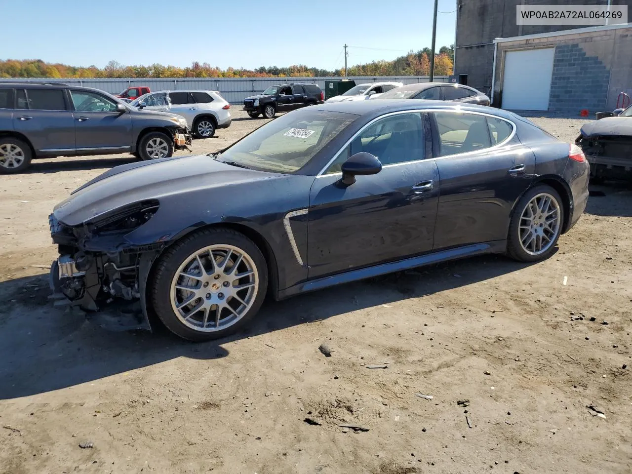 2010 Porsche Panamera S VIN: WP0AB2A72AL064269 Lot: 74497354