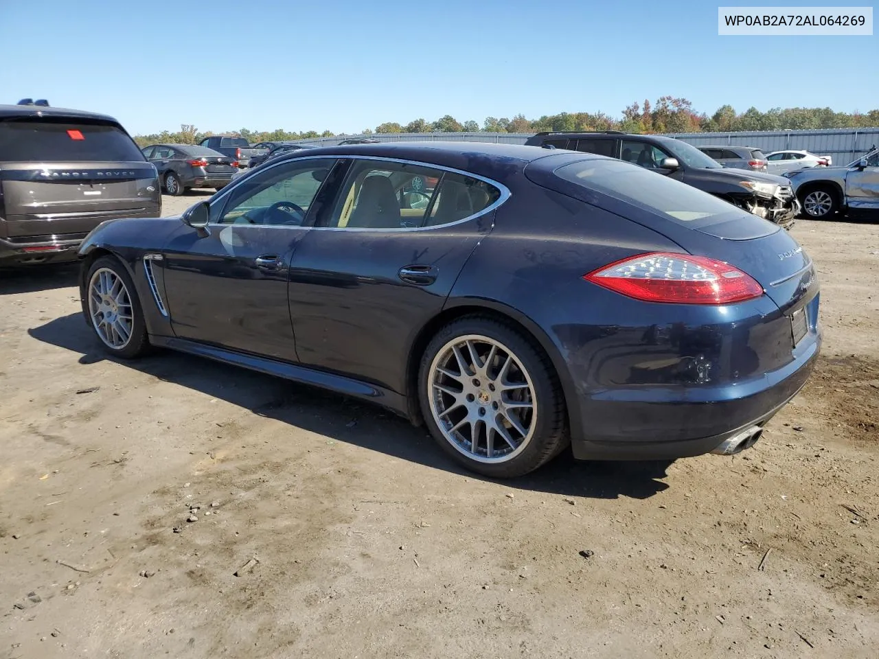 2010 Porsche Panamera S VIN: WP0AB2A72AL064269 Lot: 74497354