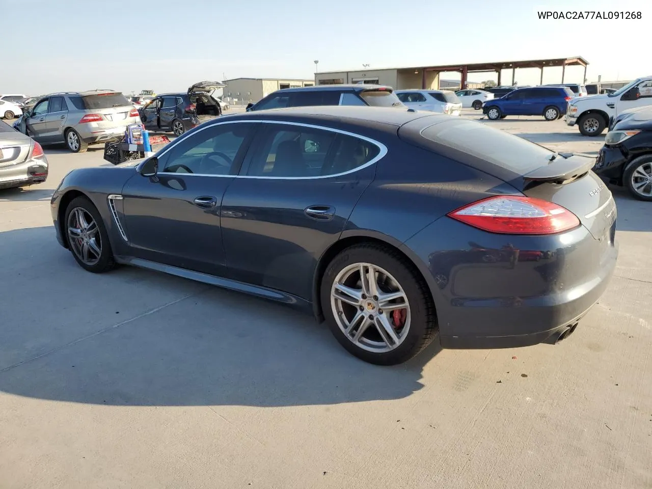 2010 Porsche Panamera Turbo VIN: WP0AC2A77AL091268 Lot: 74896584