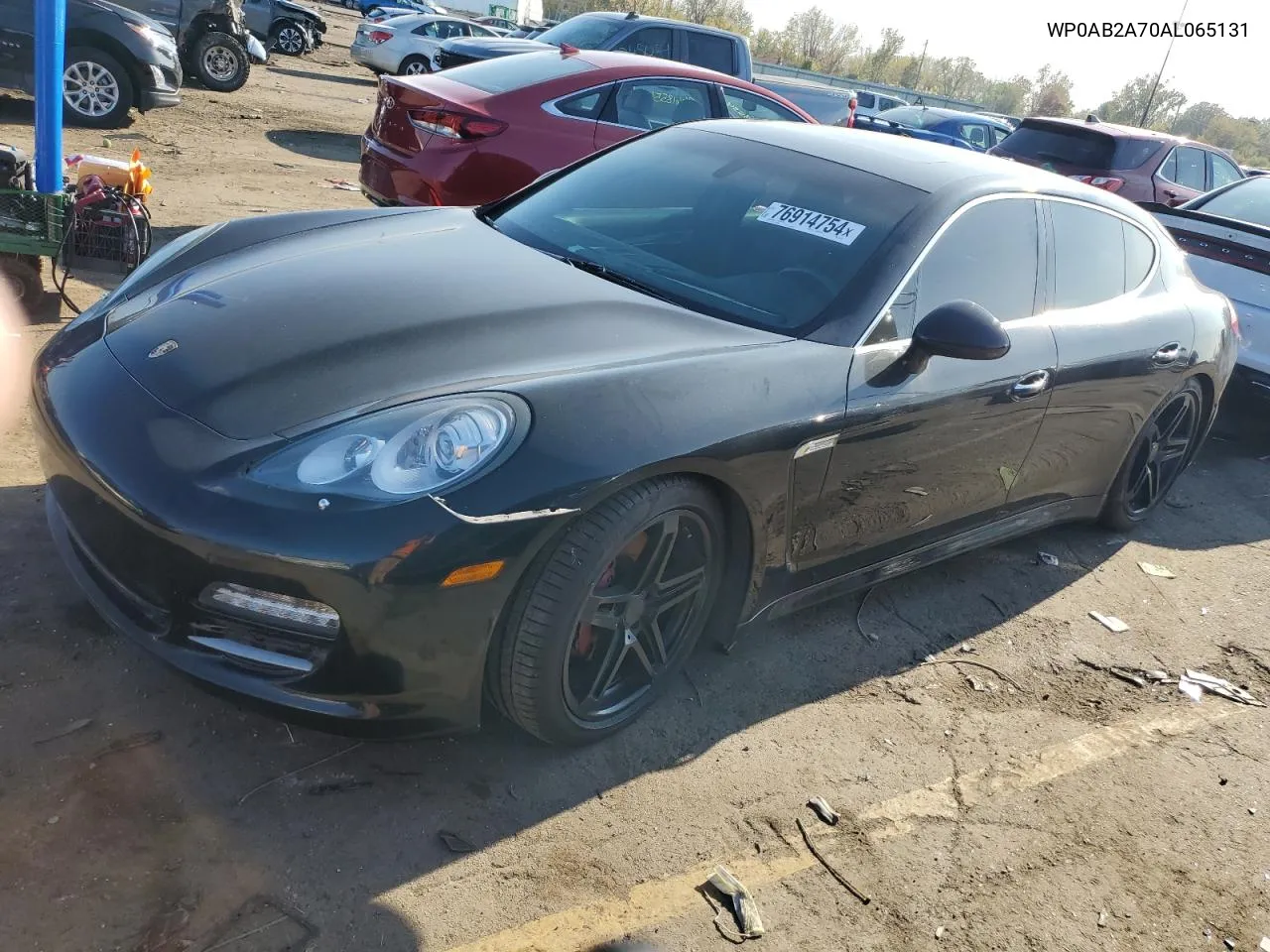 2010 Porsche Panamera S VIN: WP0AB2A70AL065131 Lot: 76914754