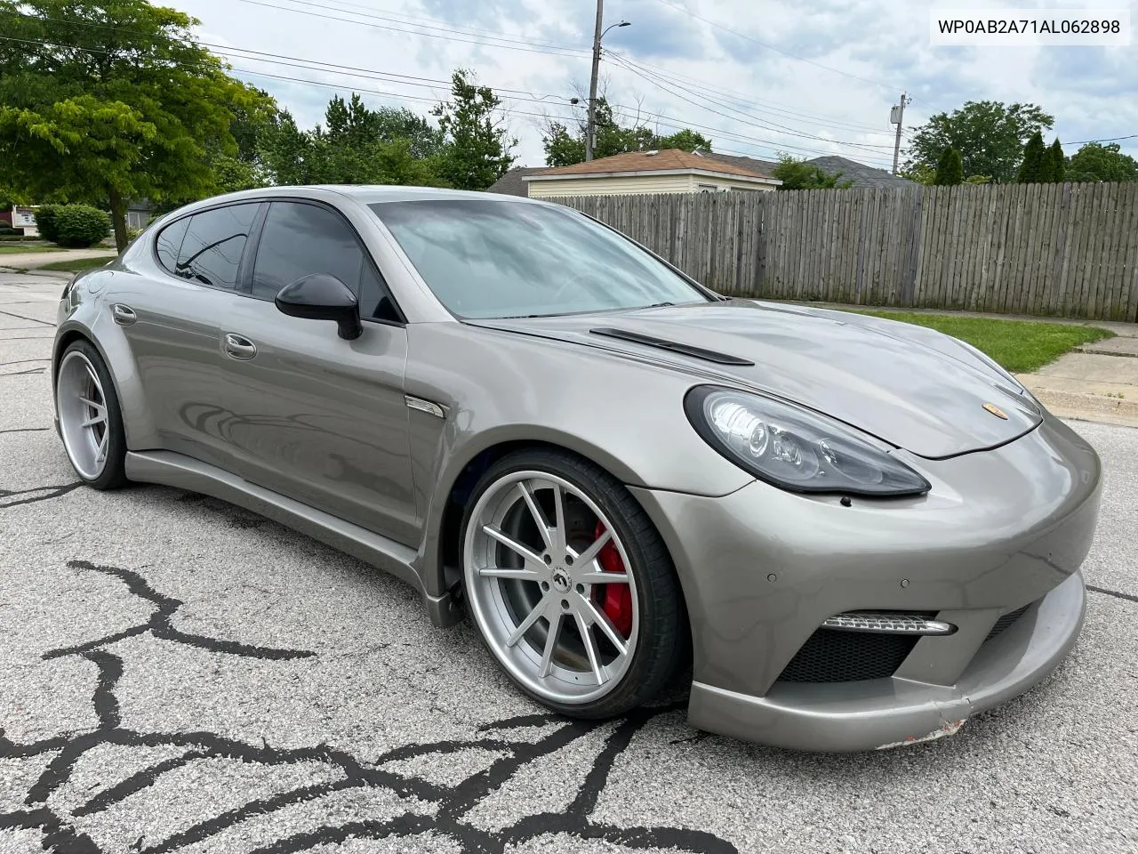 2010 Porsche Panamera S VIN: WP0AB2A71AL062898 Lot: 77060184