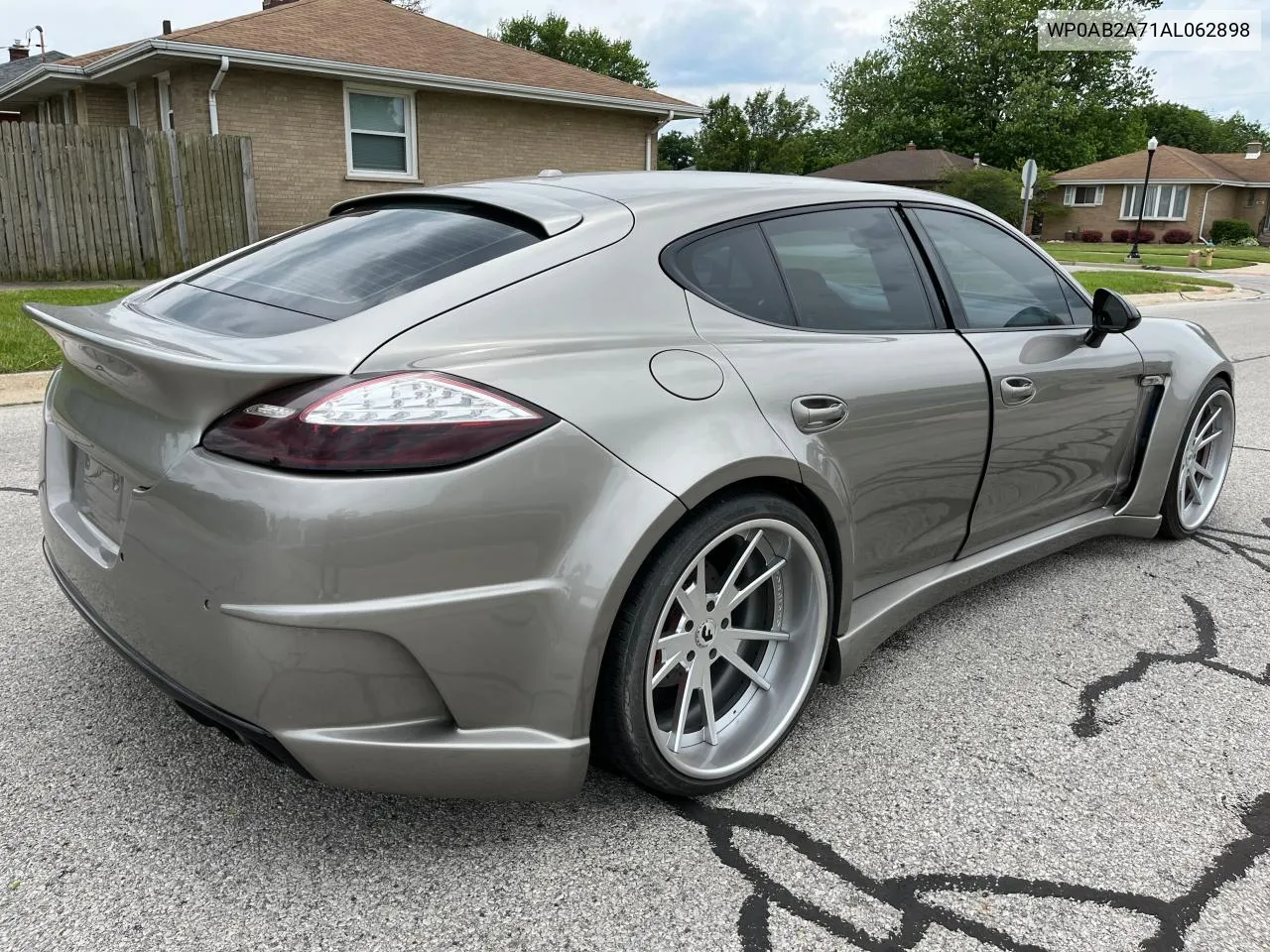 2010 Porsche Panamera S VIN: WP0AB2A71AL062898 Lot: 77060184