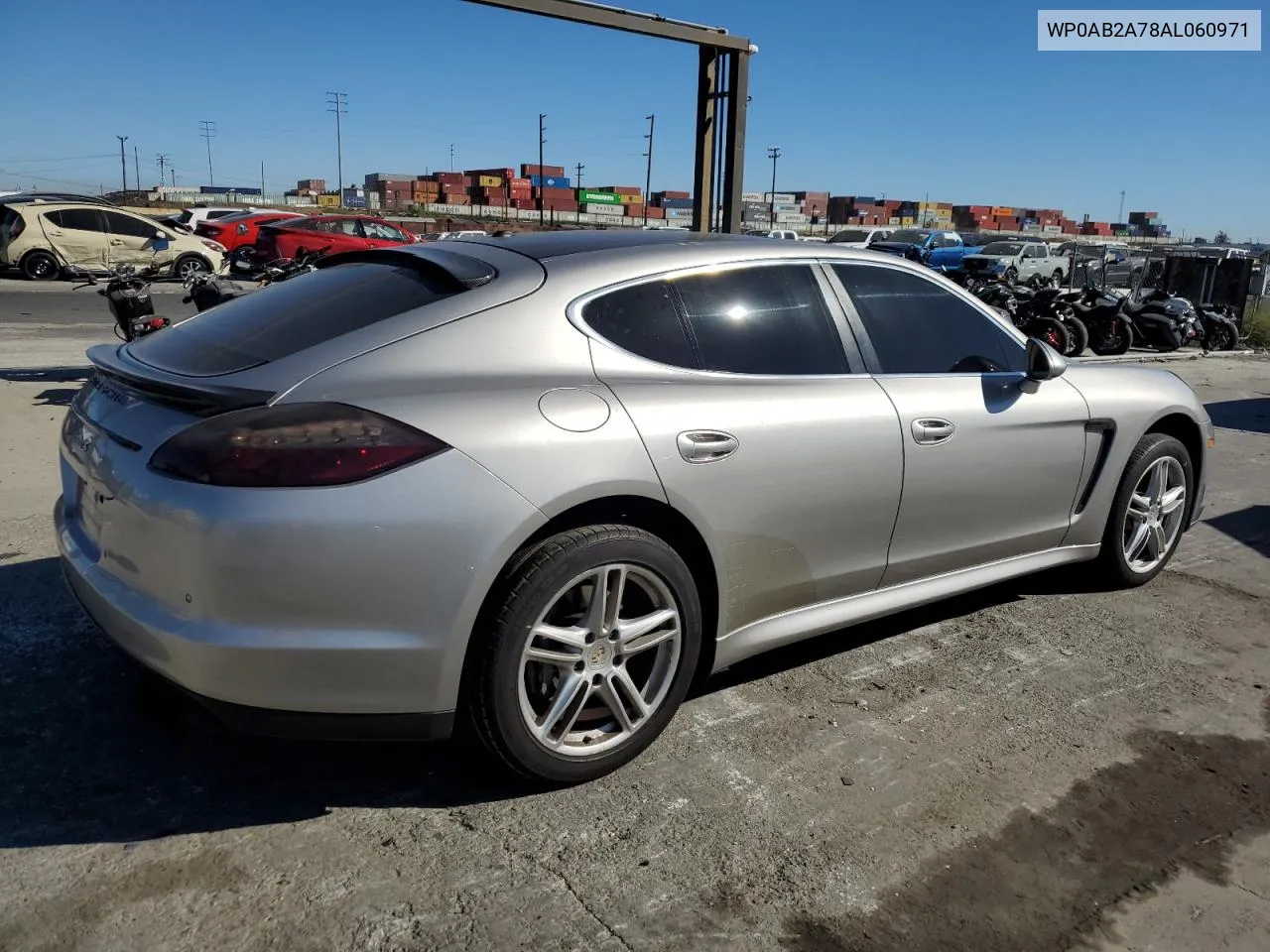 2010 Porsche Panamera S VIN: WP0AB2A78AL060971 Lot: 77261404