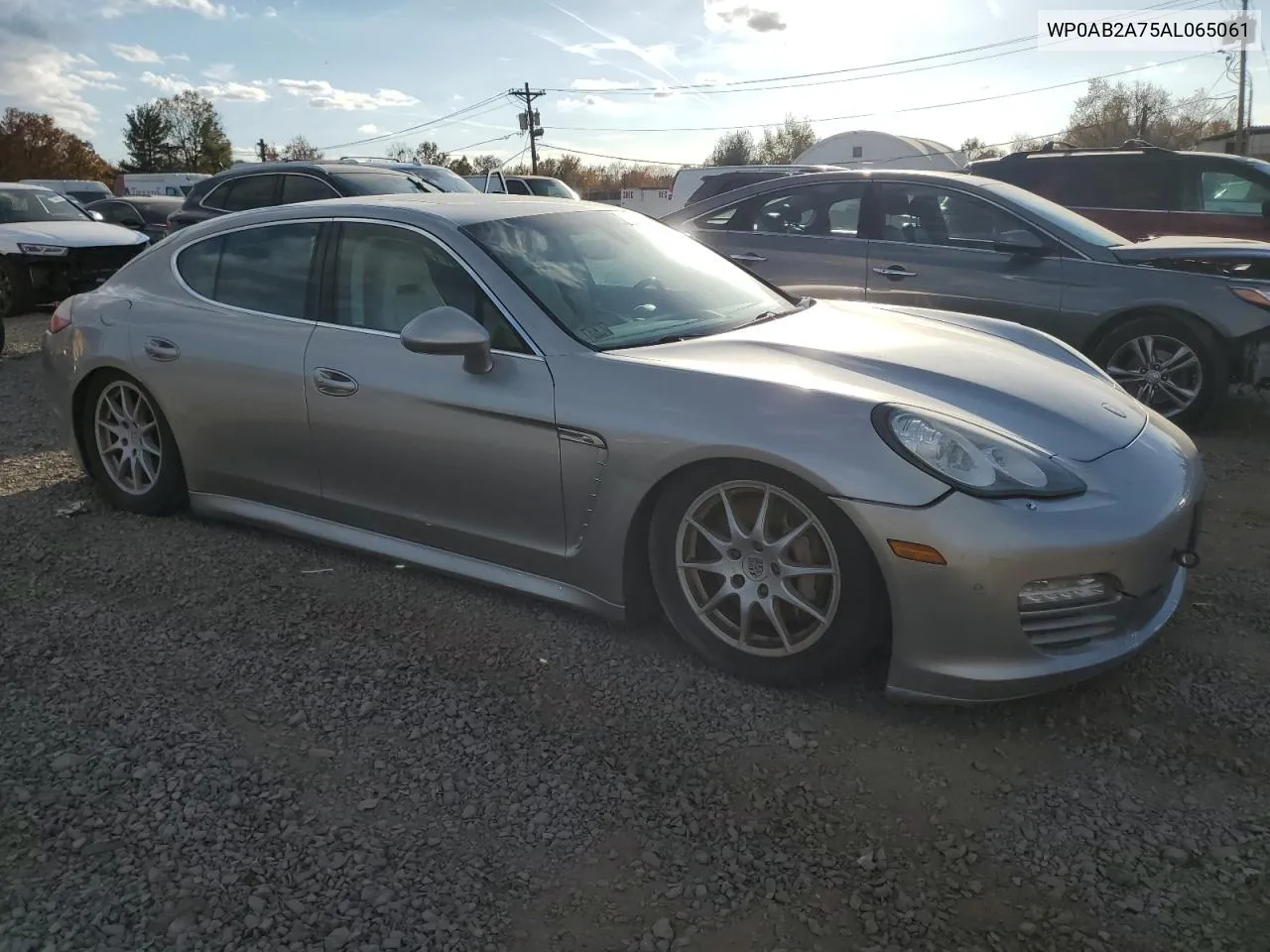 2010 Porsche Panamera S VIN: WP0AB2A75AL065061 Lot: 78380724