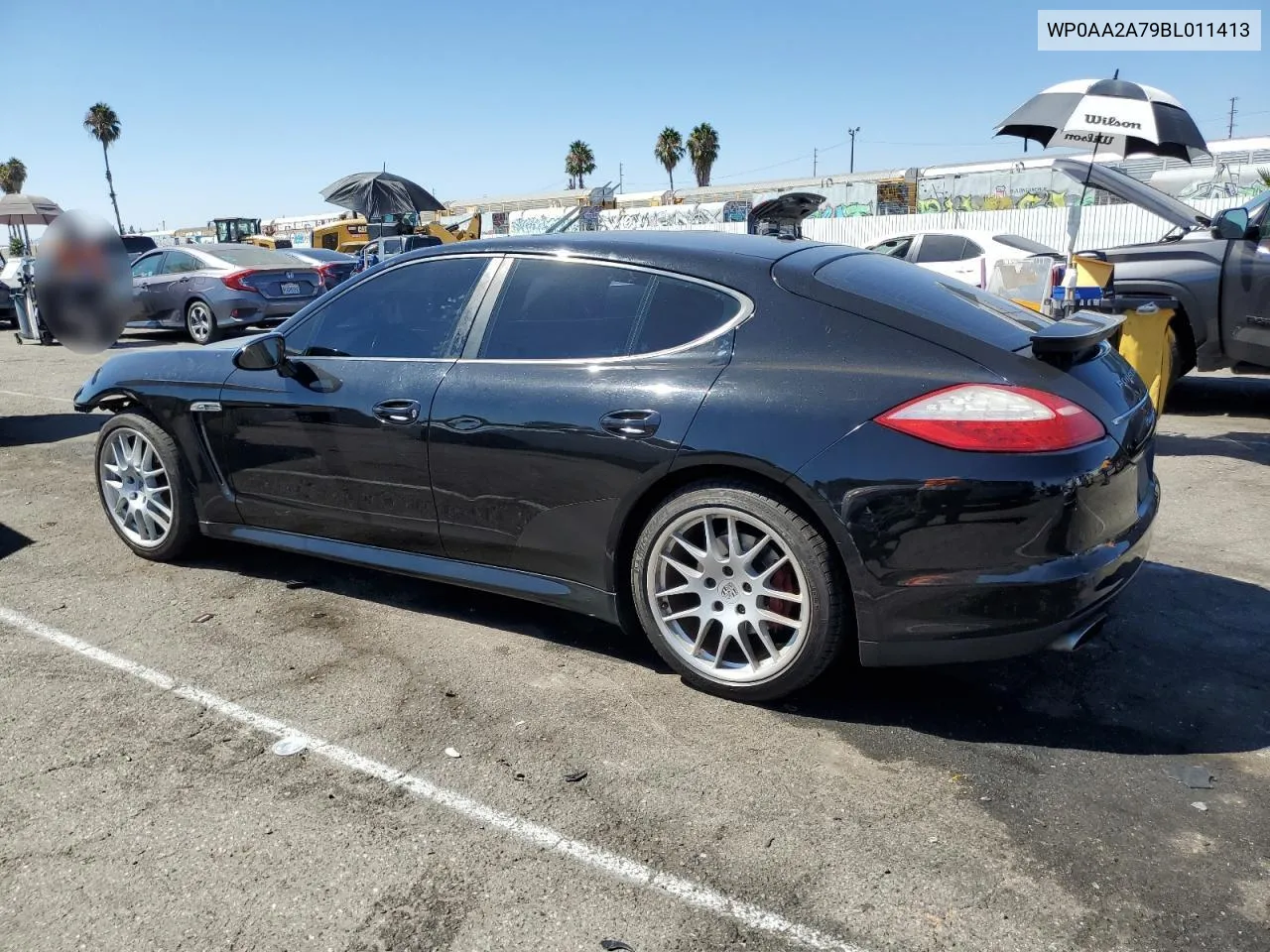 2011 Porsche Panamera 2 VIN: WP0AA2A79BL011413 Lot: 69240694