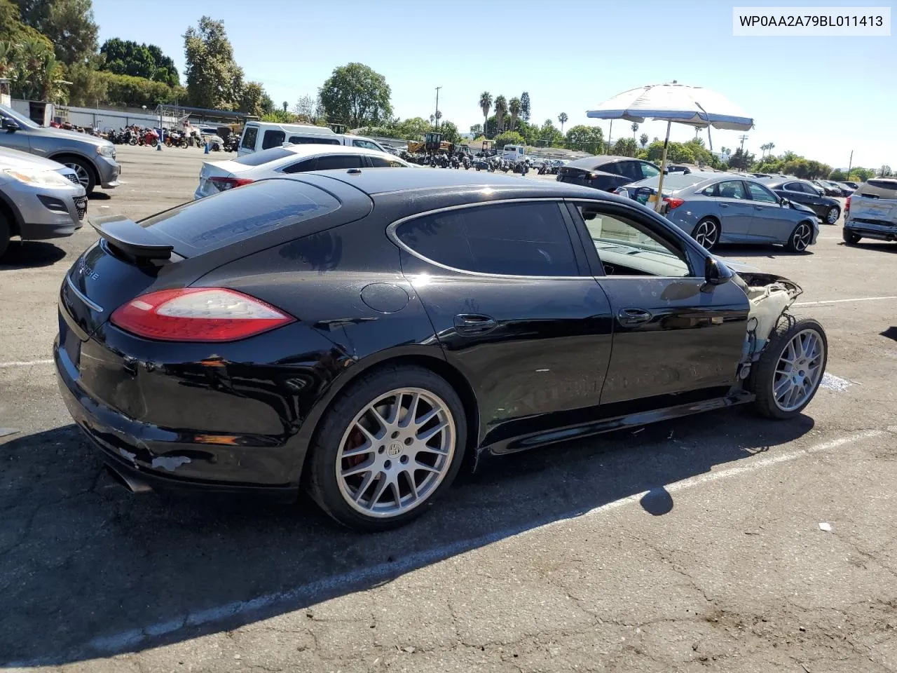 2011 Porsche Panamera 2 VIN: WP0AA2A79BL011413 Lot: 69240694