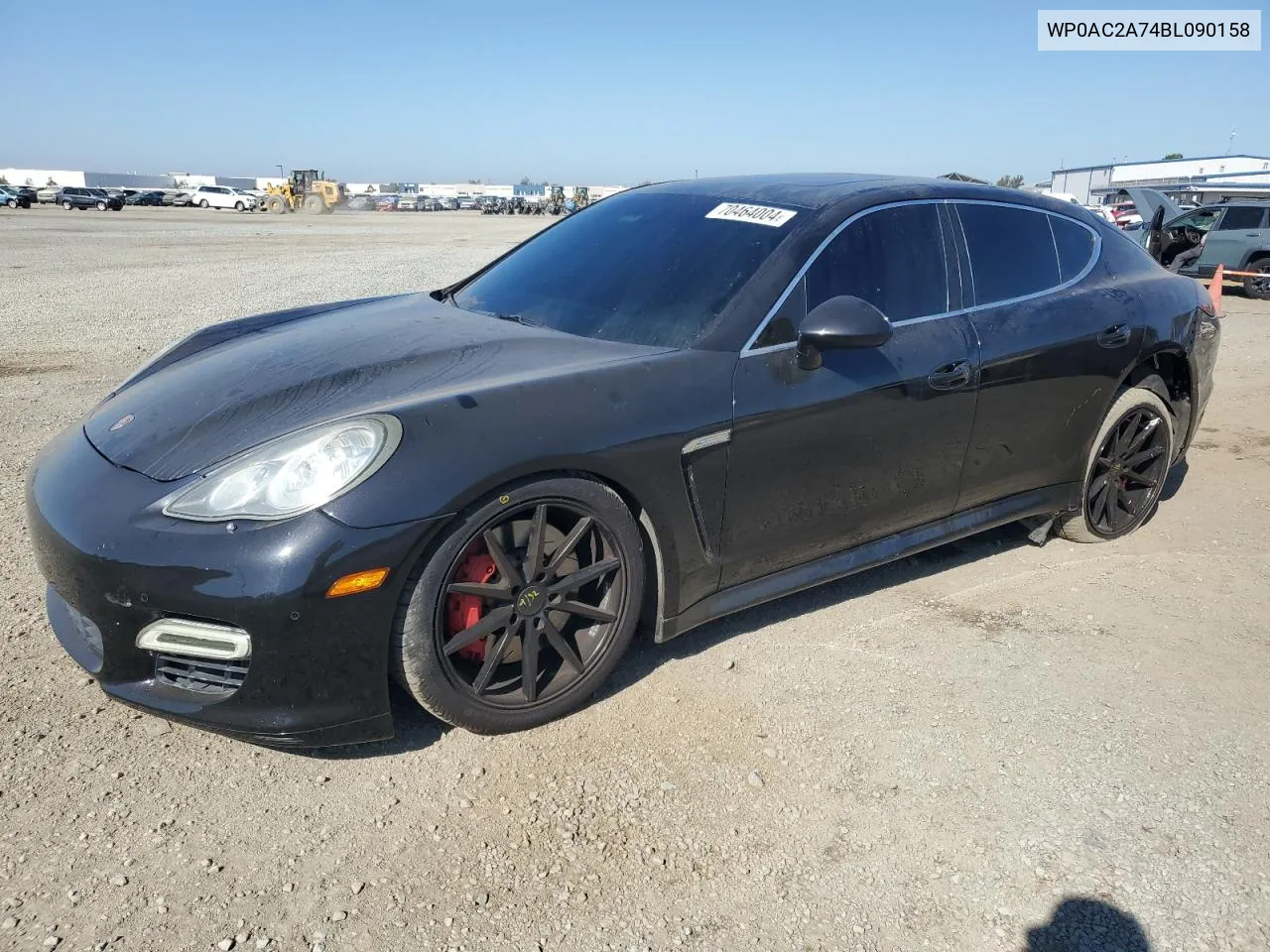 2011 Porsche Panamera Turbo VIN: WP0AC2A74BL090158 Lot: 70464004