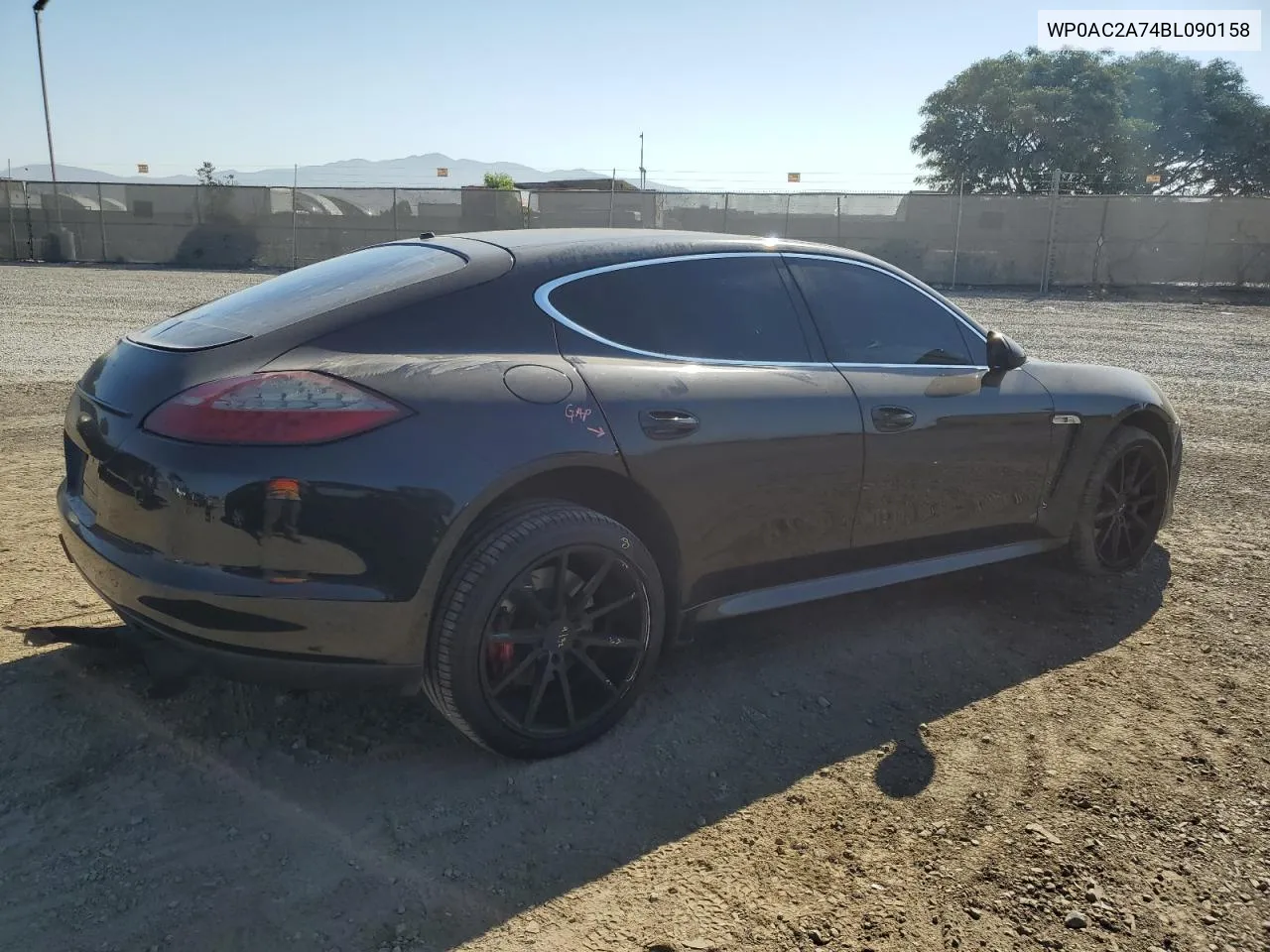 WP0AC2A74BL090158 2011 Porsche Panamera Turbo