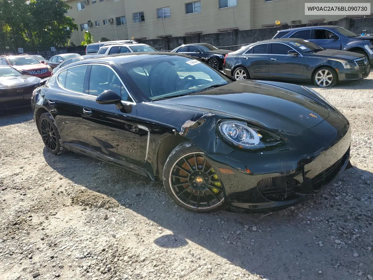 2011 Porsche Panamera Turbo VIN: WP0AC2A76BL090730 Lot: 71494254